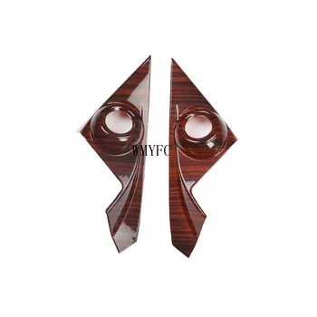 

For Honda Civic 10th Sedan 2016-2020 Car Interior Carbon Fiber Door Window Speaker Triangle Cover Trim Car Styling Accessories