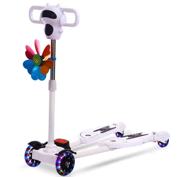 

scooter flash toy Bicicleta Scooter Flash 4 Wheel Children Outdoor Toys Kid Bike Car Slide Ride On Toy With Led Light Flash