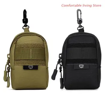 

Men's Small Pouch Belt Waist Bag Fanny Pack Purse Hiking Sport Bum Bags