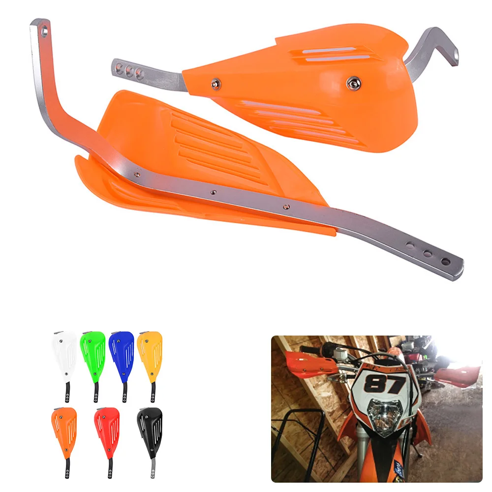 Motorcycle ATV Dirt Bike Handlebar HandGuard Hand Guards Protector Universal 22mm 7/8\