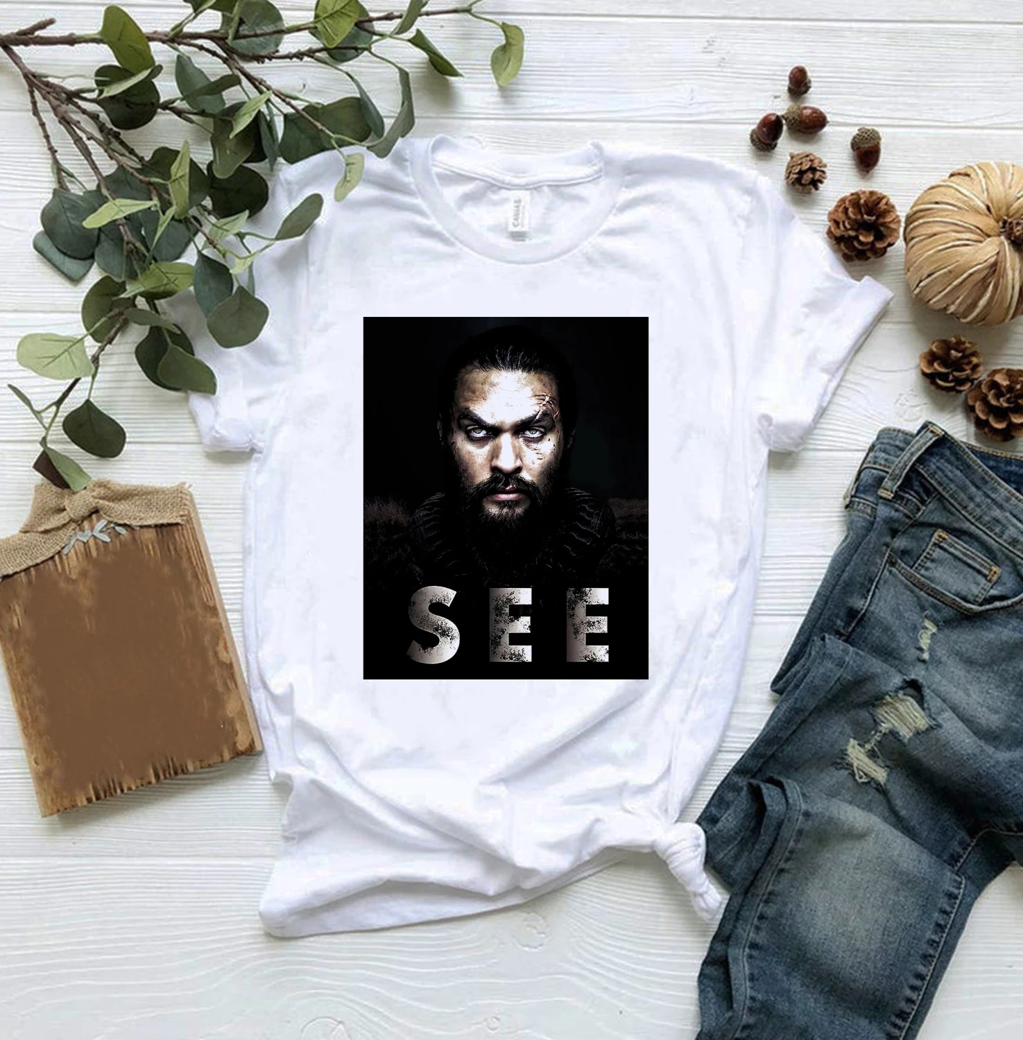 2022 See Tv Show T Shirt See Season 2 Shirt Women Clothes Female Clothing Baba Voss Tshirt  Harajuku Streetwear Tees Top
