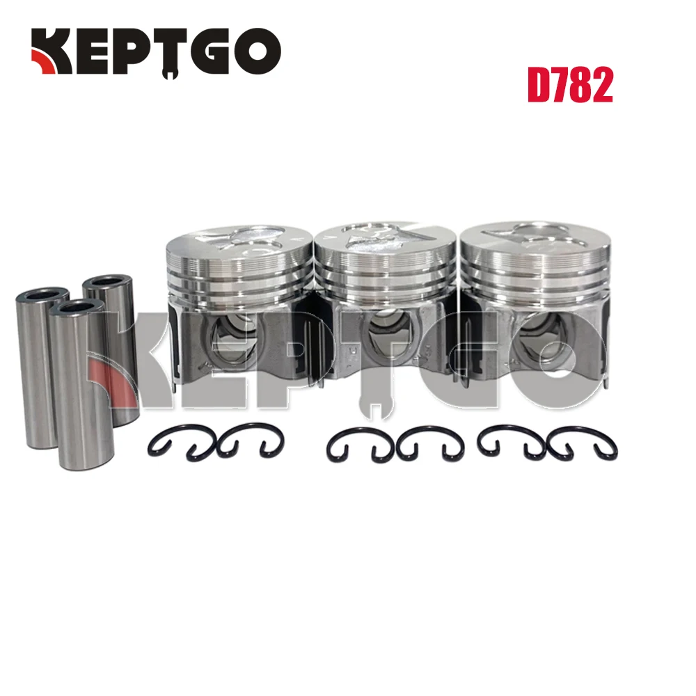 Новый поршневой набор D782 3 шт. STD для двигателя Kubota | Обустройство дома