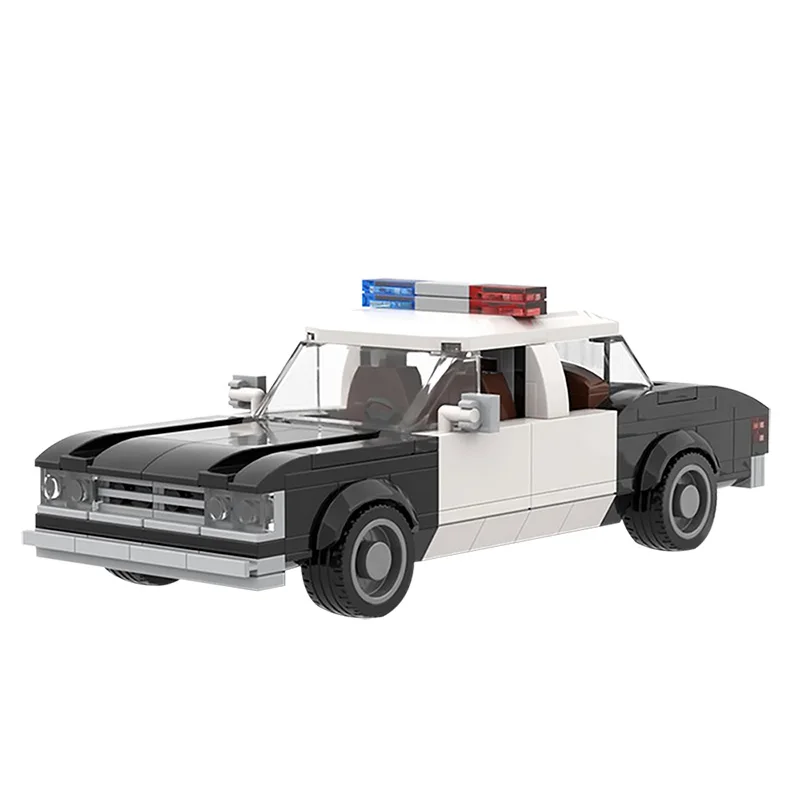Конструктор полицейского автомобиля MOC 1979 скоростей механический цветной