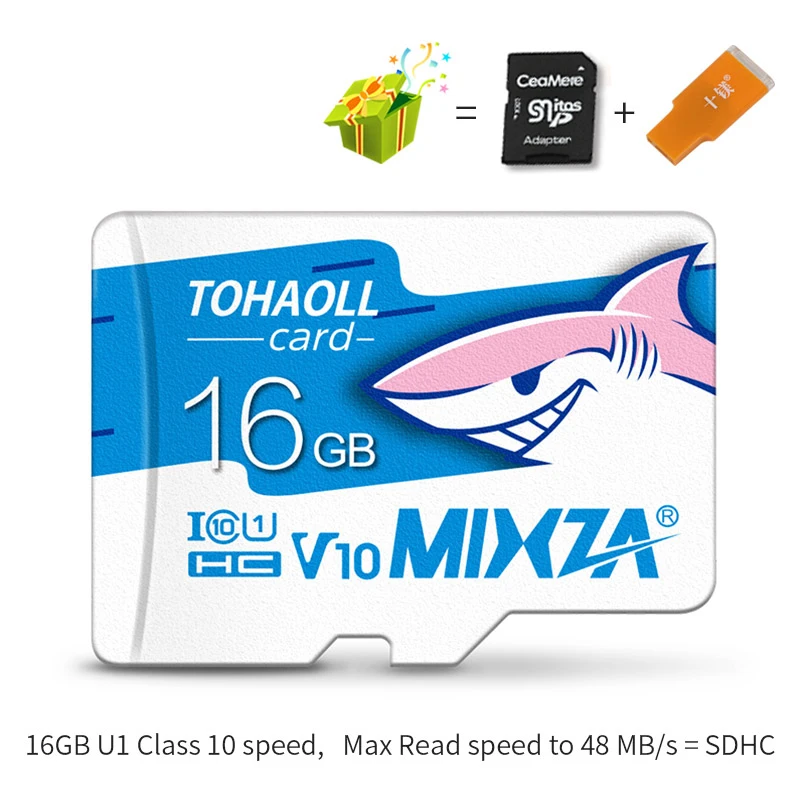 MIXZA Origina BF Memory Card 256GB 128GB 64GB U3 80MB/S 32GB sd card Class10 UHS-1 flash card Storage Memory tf sd TF/SD Cards best memory card for mobile Memory Cards