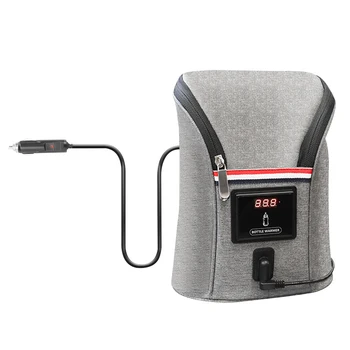 

Outdoor Large Capacity Universal Double Bottle Warmer Baby Constant Temperature Car Fast Heating Milk Multifunctional Portable