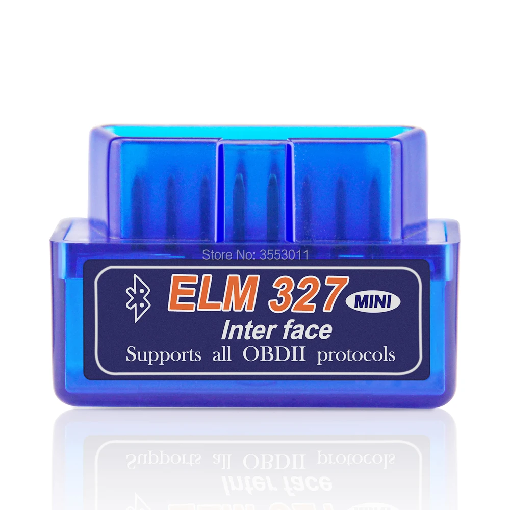 Супер Мини ELM327 Bluetooth адаптер V1.5 OBD2 автомобильный диагностический инструмент PIC18F25K80 ELM 327 BT OBDII считыватель кодов Автомобильный сканер