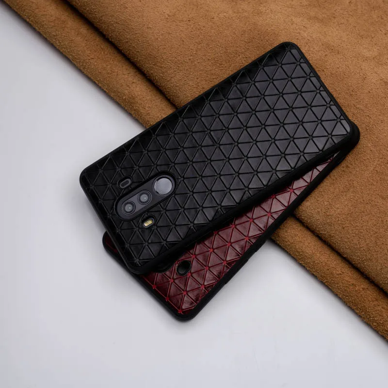 

Genuine Leather Phone Case For Huawei Mate 20 10 9 Pro P10 P20 Lite Soft TPU Edge Cover For Honor 8X Max 9 10 Nova 3 3i Capa