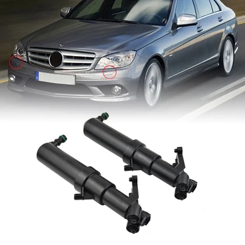 

2PCS Car Front LH&RH Headlight Washer Jet Nozzle 2038600547 2038600647 For Mer cedes-Benz C240 C280 C350 C32 C55 AMG W203