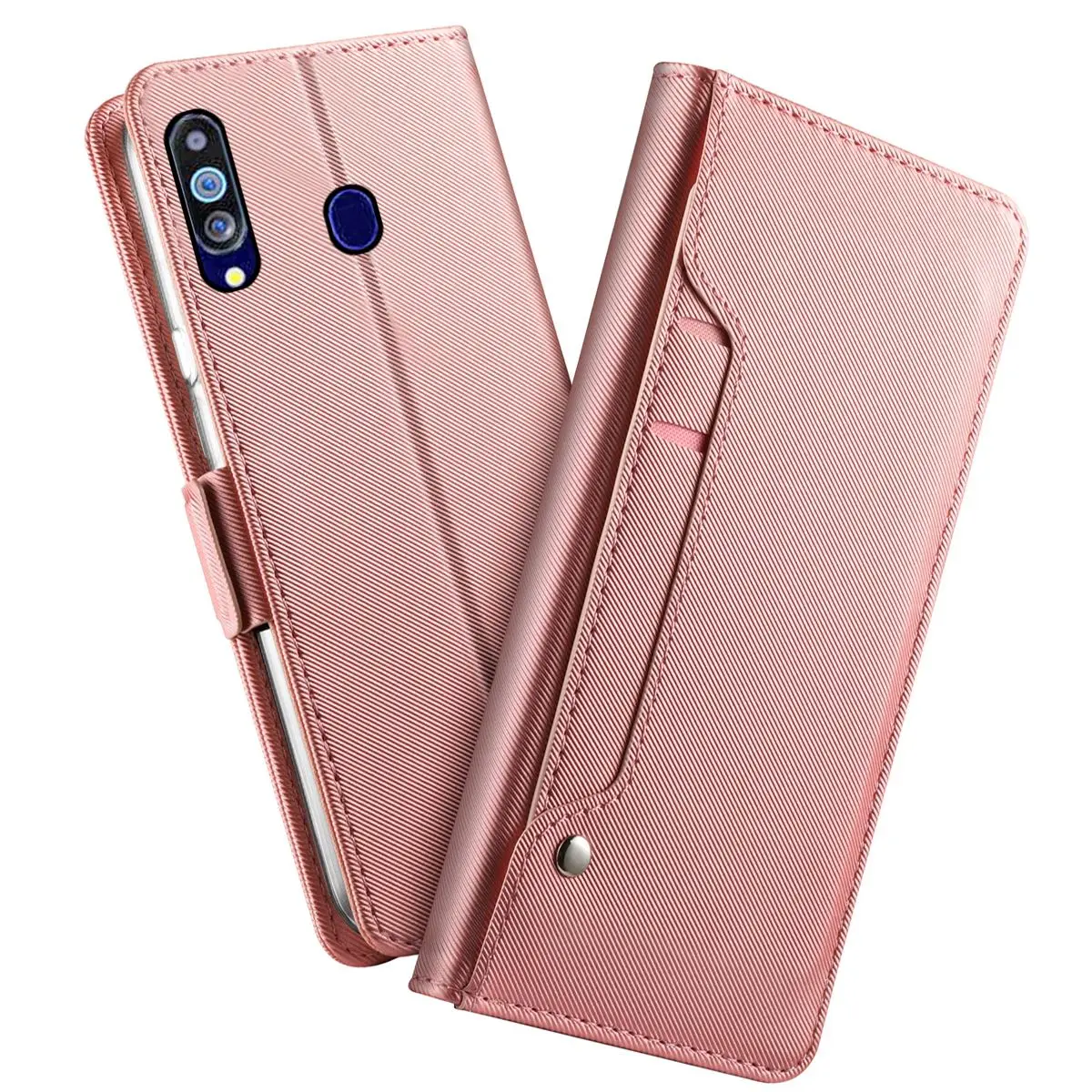 

For UMIDIGI A5 Pro 2019 Case Luxury Leather Wallet Flip Stand Shockproof Cover with Mirror For UMIDIGI A5 Pro 2019 Case Card