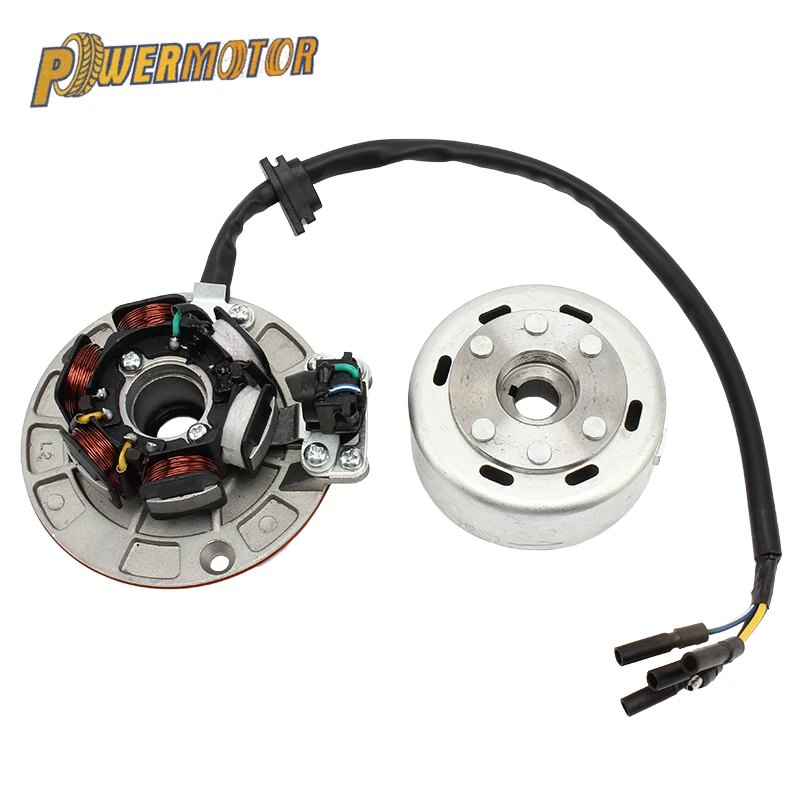 

High Speed Motorcycle Rotor Magneto Kits Stator Coil For Yinxiang lying 150CC and 160CC engine Motor Accessories