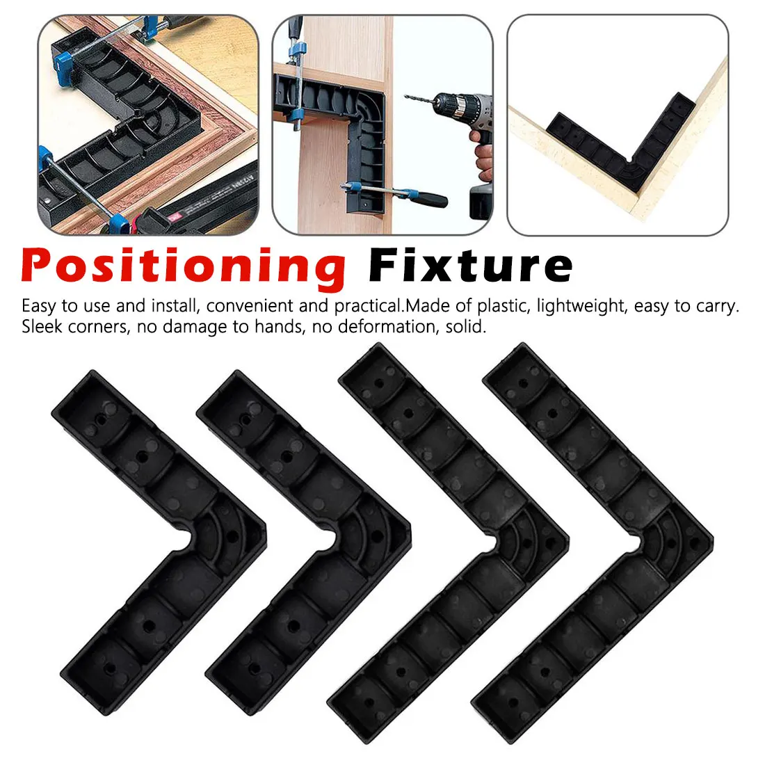 

Woodworking Precision Right Angle Positioning Fixture Right Angle 90 Degree Positioning Block Right Angle Clamp