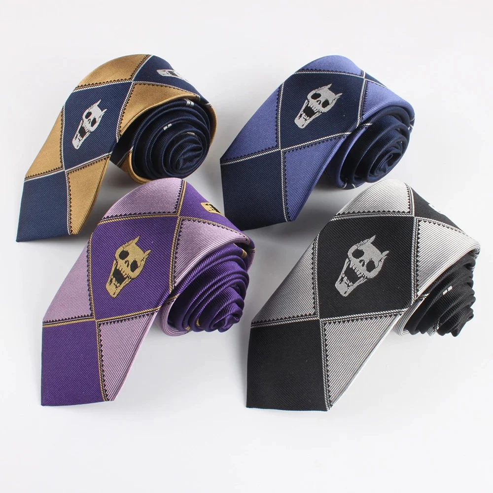 Anime JoJo's Tie Wonderful Adventure KILLER Queen Heaven Gate Kira Yoshikage Tie Role Playing Costume