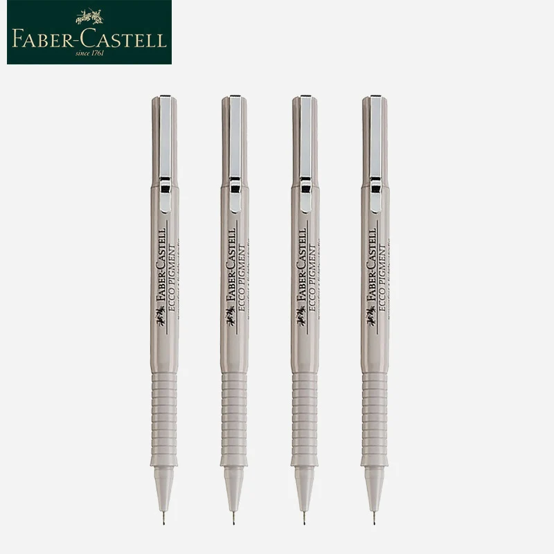 

Faber Castell 1663 Drawing Needle Pen Sketch Cartoon Archival Ink Smooth Pen 0.1 0.3 0.5 0.7 Stationery Animation Art supplies