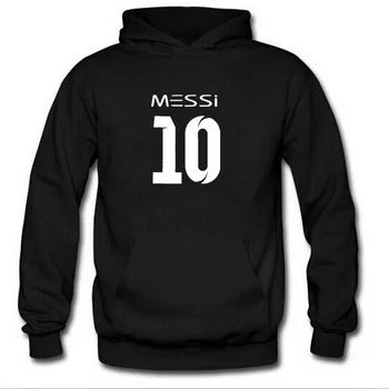 

Messi Hoodie Men Messi 10 Print Sportwear Men Hoodies Sweatshirts Casual Coat Slim Fit Hoody Fleece Harajuku Hooded Tracksuit