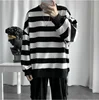 Sweaters for men Vintage Pullover Pattern Knittwear O-neck Sweater Mens Streetwear Sweater Hip Hop Oversize Casual Retro Sweater ► Photo 1/5