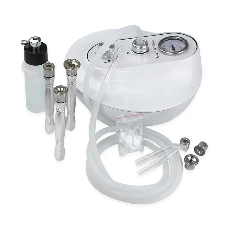 US $124.49 2019 Newest Portable 3 In 1 Vacuum Beauty Instrument Diamond MicroCarving Machine Peeling Machine Vacuum Blackhead Remover