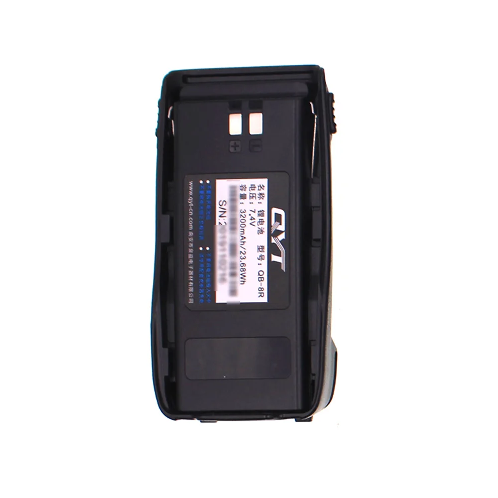 100% Original QYT 7.4V 3200mAh Li-ion Battery For QYT KT-8R Walkie Talkie KT8R Radio