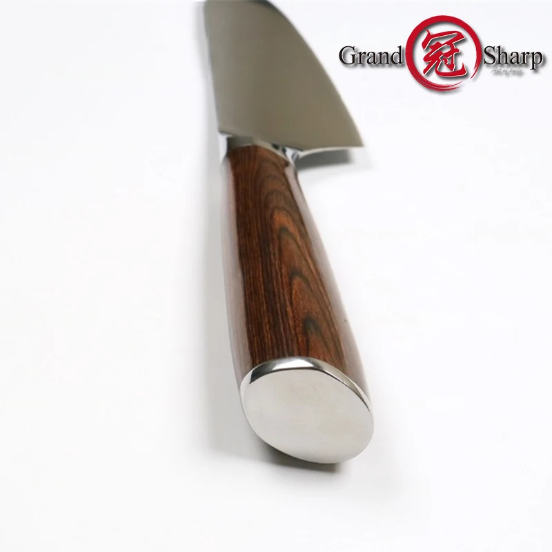 GRANDSHARP нож шеф-повара 7,7 дюймов немецкий DIN1.4116 стальной кухонный нож из нержавеющей стали инструменты для приготовления пищи Высокое качество резак для приготовления пищи