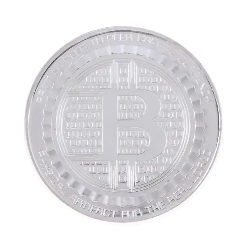 Бронзовые биткоины Casascius Bit монета BTC с Чехол в подарок - Цвет: 04