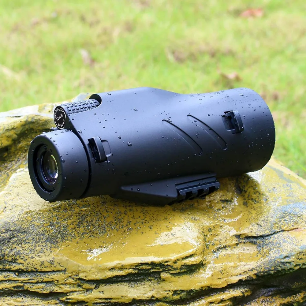 Svbony 12x50 монокулярный телескоп BAK-4 призма Водонепроницаемый Fogproof широкополосный с многослойным покрытием для охоты кемпинга пешего туризма с ремешком на руку
