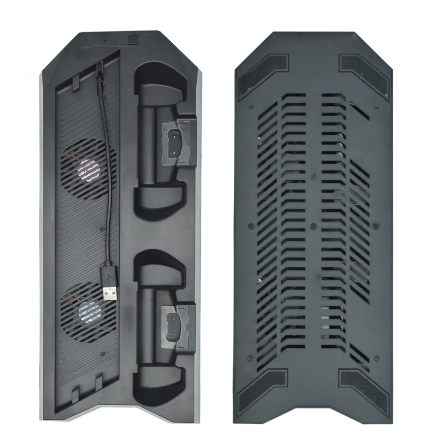 PS4 Pro вертикальная подставка с 2 контроллером Зарядное устройство Док-станция охлаждающий вентилятор 3 концентратор для sony Playstation 4 PS 4 Pro консоль
