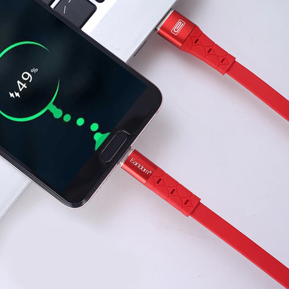 FDBRO Быстрая зарядка провод кабель usbc для Xiaomi K20 Pro светодиодный usb type C кабель 1 м для samsung Note 10 Мобильный телефон USB-C зарядное устройство