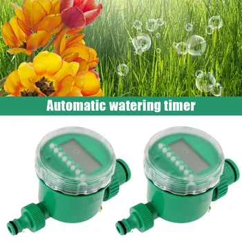 

Sprinkler Water Timer Automatic Watering Plant Irrigation System LCD Screen Display Water Programs Green Periodic