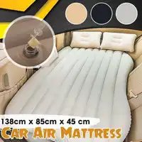 Car inflatable bed Multifunctional travel bed car mattress PVC+ flocking car bed car accessories