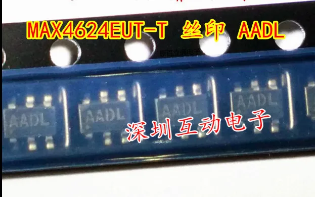 10 шт./лот MAX4624EUT-T SOT23-6 AADL