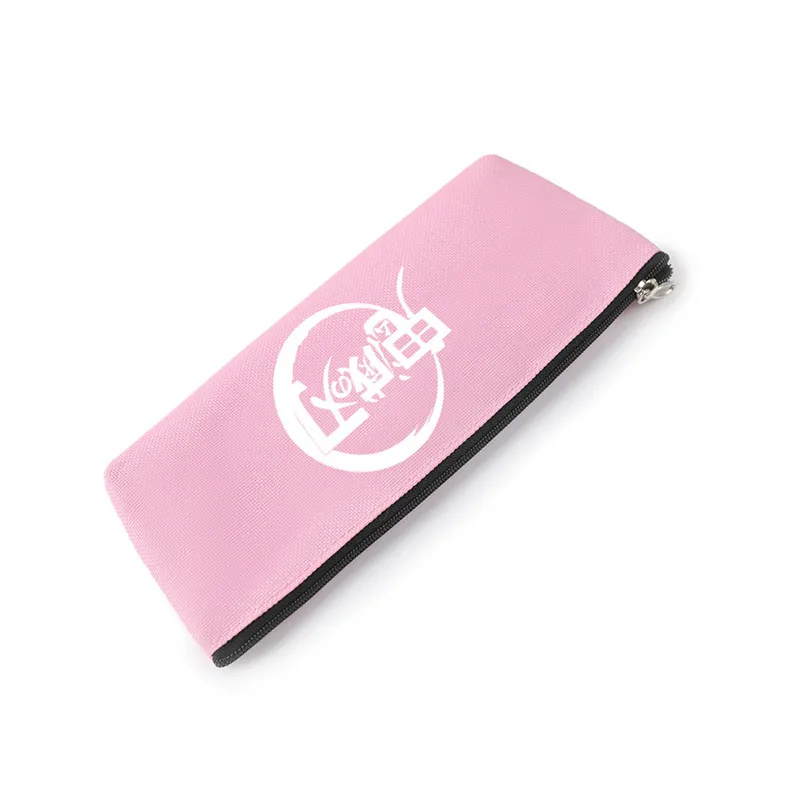 Pencil case 8 Demon Slayer: Kimetsu no Yaiba рюкзак Холщовая Сумка Kamado Tanjirou школьные сумки для девочек Mochila Feminina Nezuko сумки для ноутбуков для мальчиков - Цвет: Pencil case 8