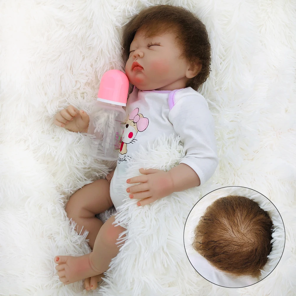 OtardDolls Bebes Reborn Dolls 50 см 2" Reborn baby doll ручная работа Спящая силиконовая реалистичный винил для малышей Bonecas Девочка Малыш menina