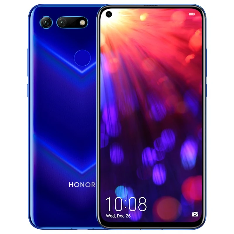 Honor V20 View 20 смартфон 6," Fullview 4000mAh SuperCharge Kirin 980 Android 9 45MP OTG NFC мобильные телефоны