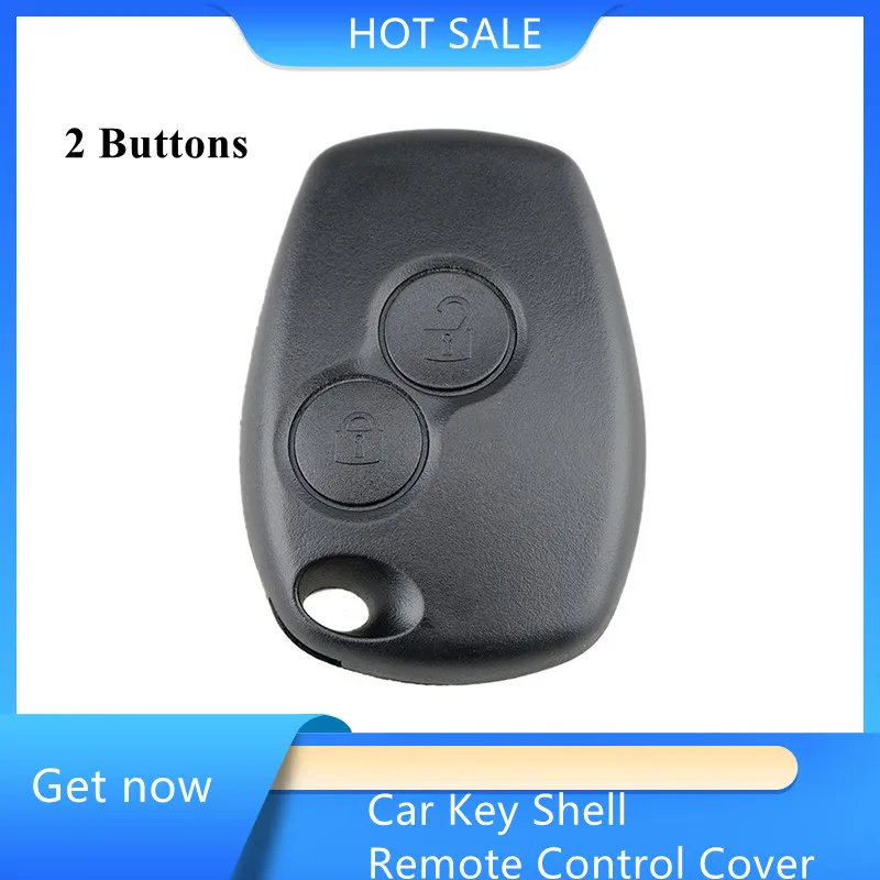 KEY For Renault Megane Modus Espace Laguna Duster Logan DACIA Sandero Fluence Clio Kangoo 2 Button Remote Key Shell Case