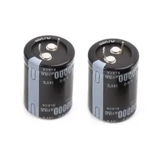  2pcs 10000uF 35V Radial Aluminium Electrolytic Capacitors 25x40mm X7YF 
