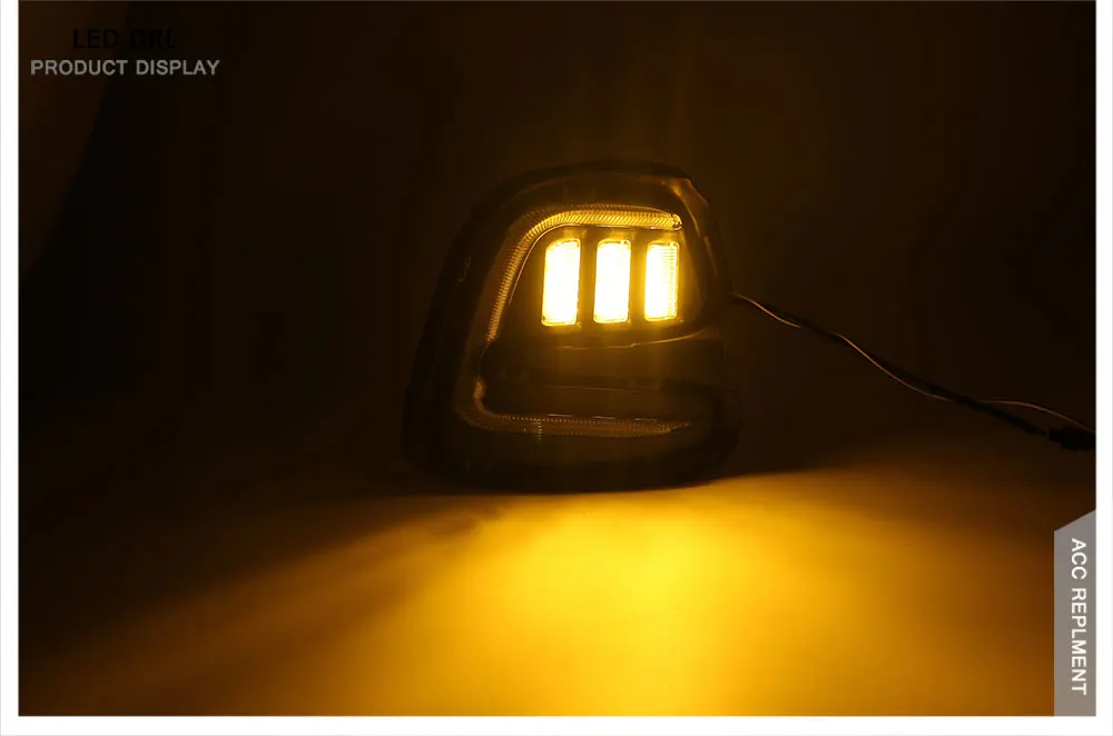 Светодиодный фонарь дневного света для Chevrolet Crvalier- высокой яркости светодиодный DRL направляющий светодиодный противотуманный фонарь с поворотным сигналом