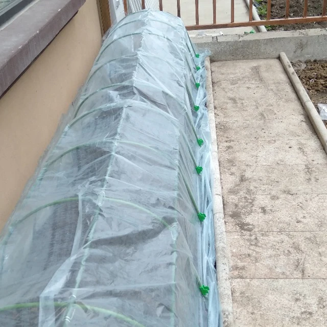 Műanyag Fóliaklipek Üvegházhatású Kiegészítők Kertészkedés 11 M Átmérőjű Ud88