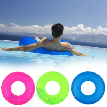 

Adult Children's Summer Outdoor Inflatable Fluorescent Swimming Circle Swimming Pool Pools Pontoon Baby Kids' Floats Protector