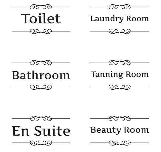 Carved Foreign Trade English Proverbs Our Family Wallpaper Living Room Bedroom Bedside Decorative Stickers Mural 1153