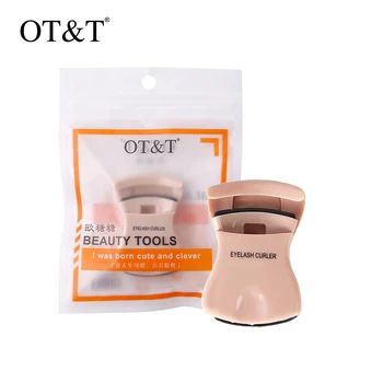 

OT&T Portable Eyelash Curler Professional Eyelash Lift Lashes Curling Cosmetics Makeup Tools Accessories For Woman