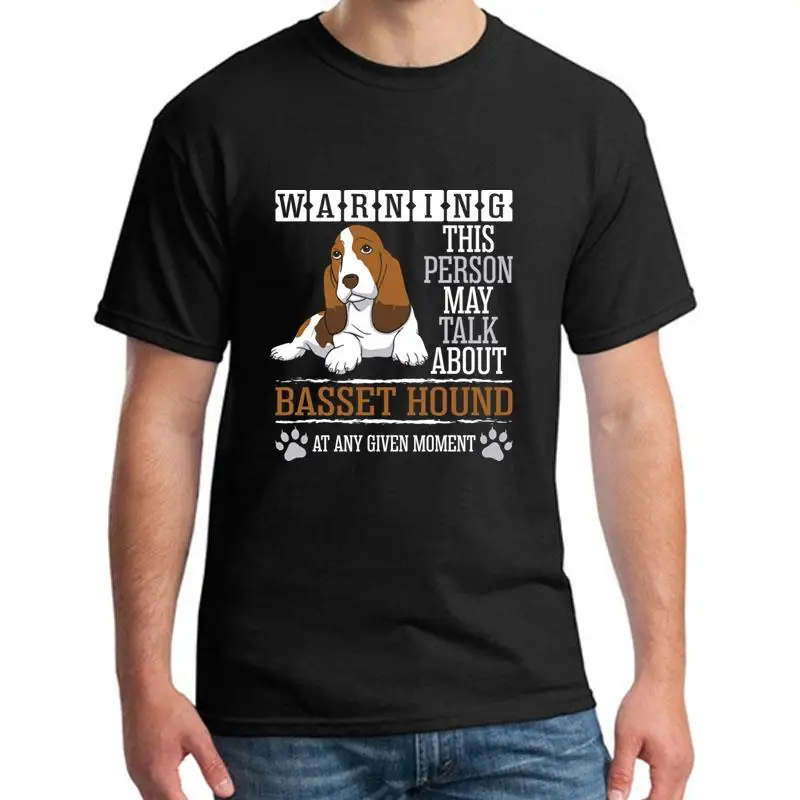 

Designer warning person may talk basset hound any moment tshirts male female 3xl 4xl 5xl famous slim fit