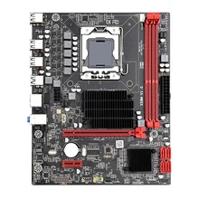 X58 LGa 1366 M-ATX материнская плата двухканальная DDR3 32G ram PCI-E 16X USB 2,0 SATa 2,0 материнская плата Поддержка LGa 1366 ВСЕ Серии CP