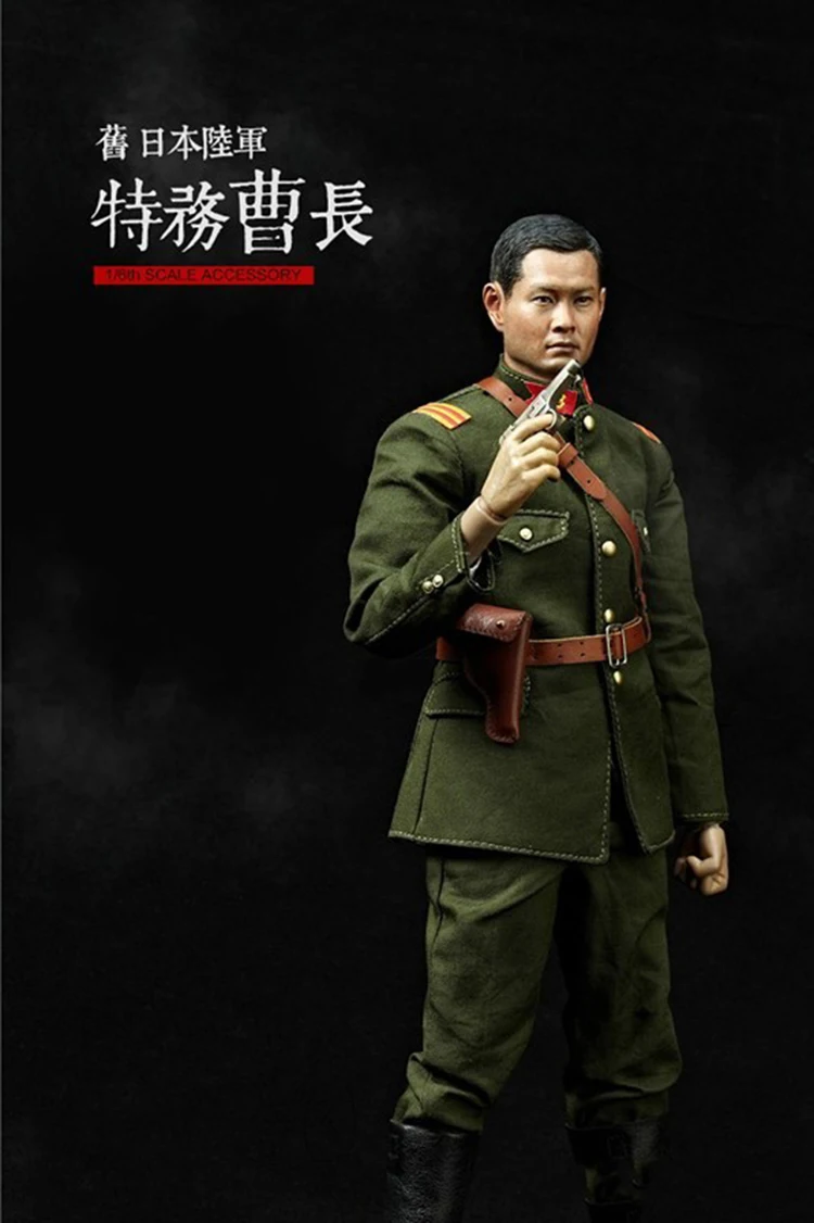 В наличии CT010 1/6 полный набор FormerJapanese Army Sergeant of spjorgnization Cao Chang фигурка модель зеленый/желтый Vers