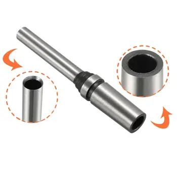 

uxcell Hollow Paper Drill Bit 2.5-8mm x 65-75mm w Case for Taper Shank Punch Punching Machine Drilling Tool DIY Electric Tools