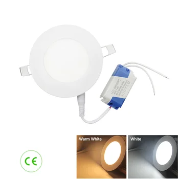 

Panel Light 18W 24W 36W 48W Round Downlight AC85-265V LED Surface Ceiling Lamp For Kitchen Lighting