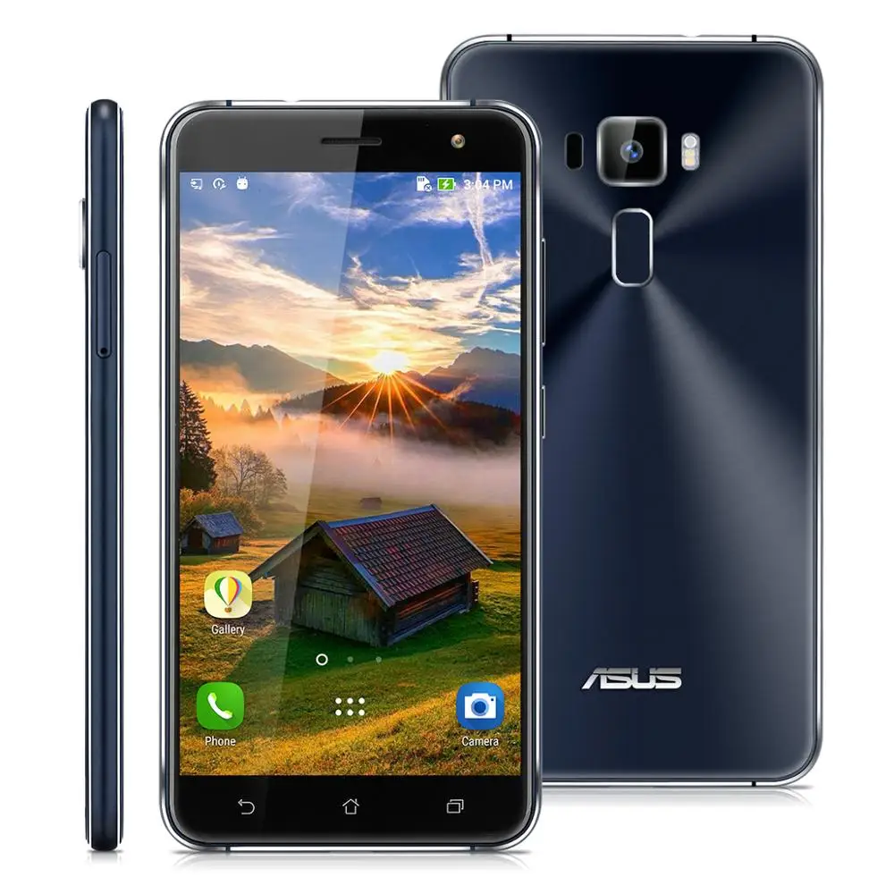 ASUS Zenfone 3 5 дюймов FHD экран телефон Snapdragon 625 четыре ядра 4 Гб ОЗУ 64 ПЗУ 16 МП задняя