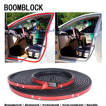 

B Shape Car Door Seal Strips Sound Rubber Sticker For Toyota Avensis t25 Corolla RAV4 Yaris chr Auris Camry 40 Citroen C5 C4 C3