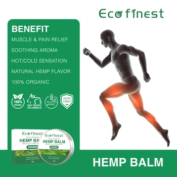 30g Strong Cure Power 2500mg density Hemp Balm Relieve Pain and Massage Cream Care body