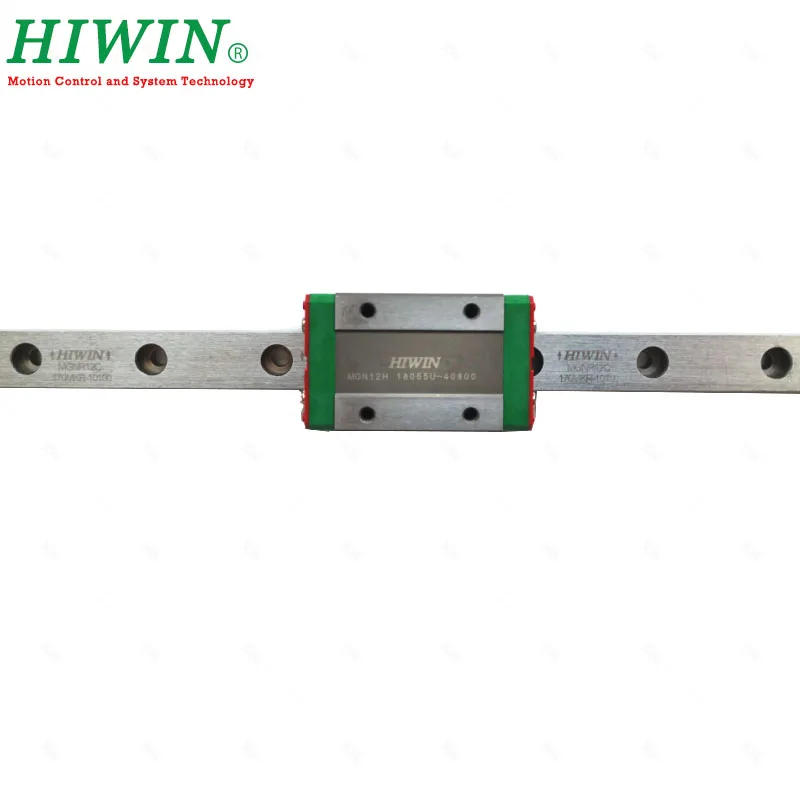 Hiwin 5 шт. MGN12H коляски слайдер+ 5 шт. 400 мм MGNR12C линейные рельсы серии MGN для 3d принтера линейные направляющие