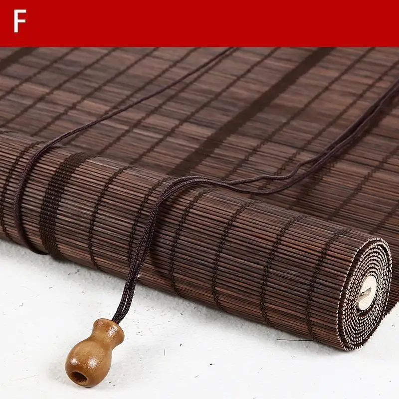 Рулонные затемняющие шторы для магазинов Fenetre Vouwgordijnen Rolety Rzymskie Bamboo Cortinas Persianas Rolgordijnen оконные шторы - Цвет: Number 13