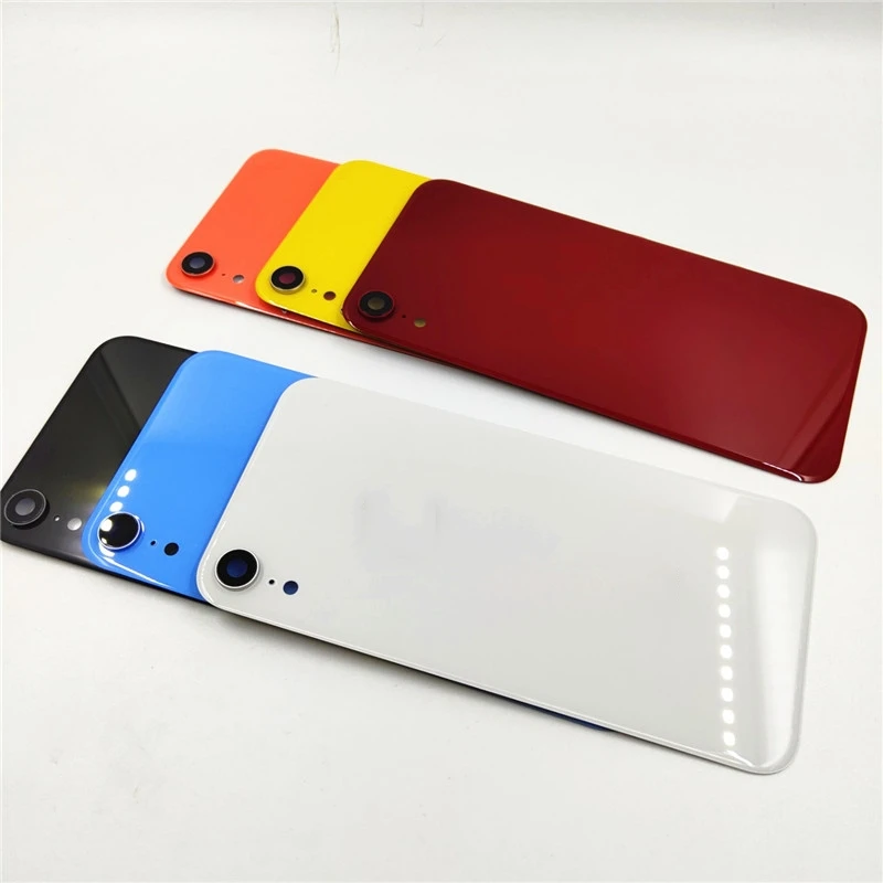 Задняя крышка батарейного отсека 6 1 дюйма для Apple iPhone XR стеклянная панель корпус